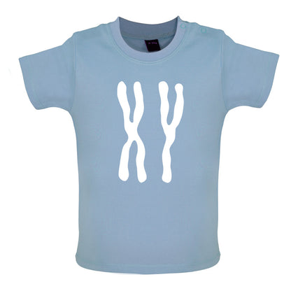 XY Chromosome Baby T Shirt