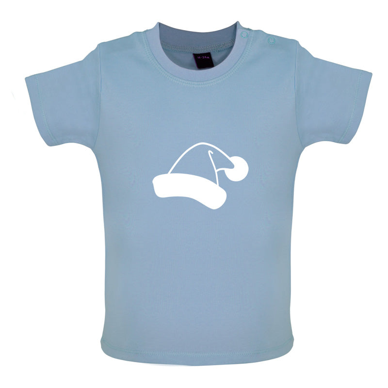 Santa Hat Baby T Shirt