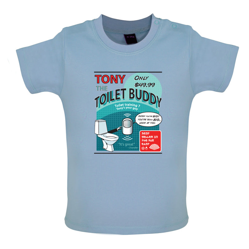 Tony the Talking Toilet Baby T Shirt