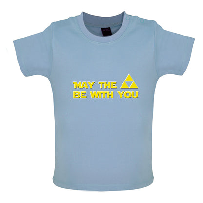 May The Triforce Be With You Baby T Shirt