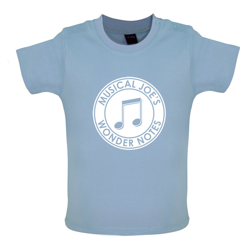 Musical Joe's Wonder Notes Baby T Shirt