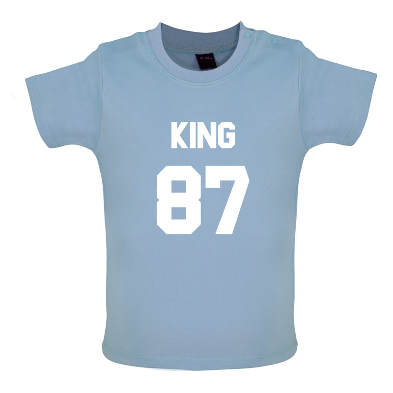 King 87 Baby T Shirt