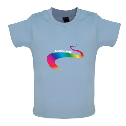 Rainbow Road Baby T Shirt