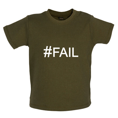 #Fail (Hashtag) Baby T Shirt