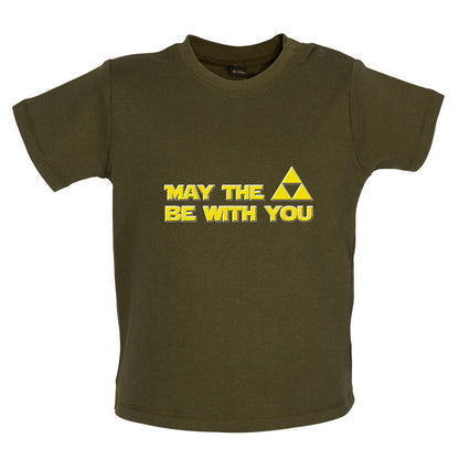 May The Triforce Be With You Baby T Shirt