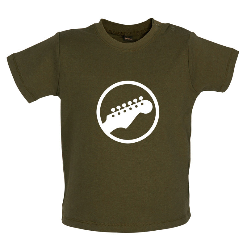 Guitar Headstock Baby T Shirt