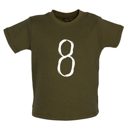 Paint Brush 8 Baby T Shirt