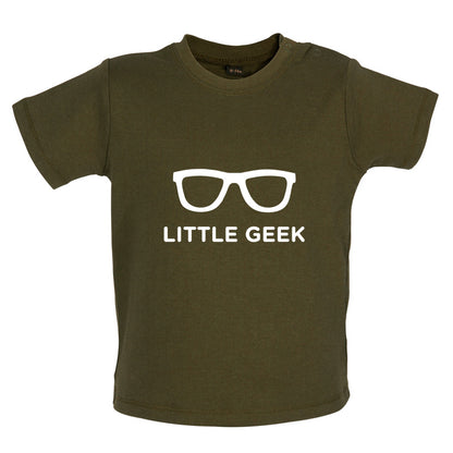 Little Geek Baby T Shirt