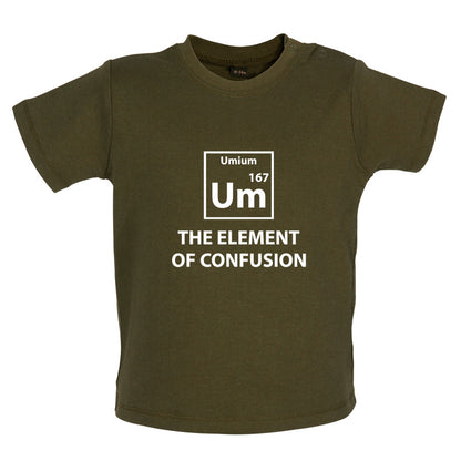 Umium The Element Of Confusion Baby T Shirt