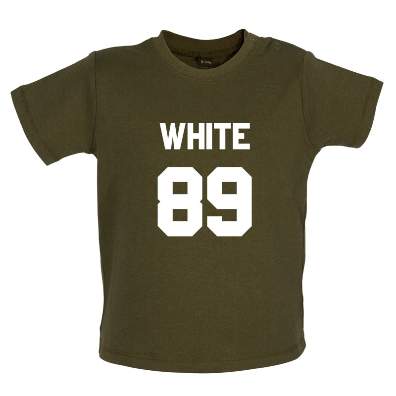 White 89 Baby T Shirt