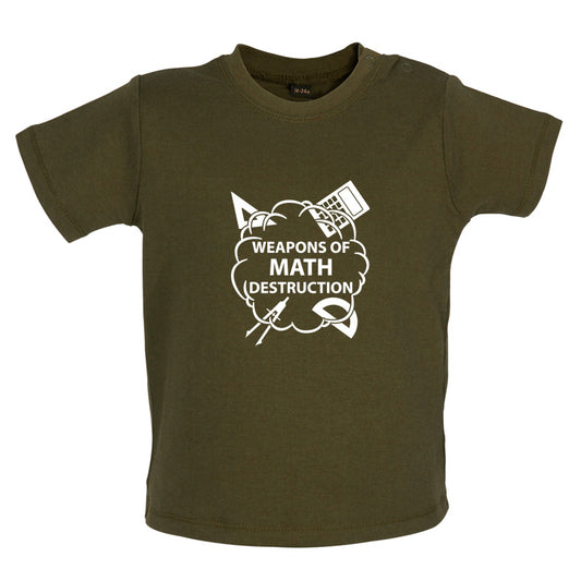 Weapons Math Destruction Baby T Shirt