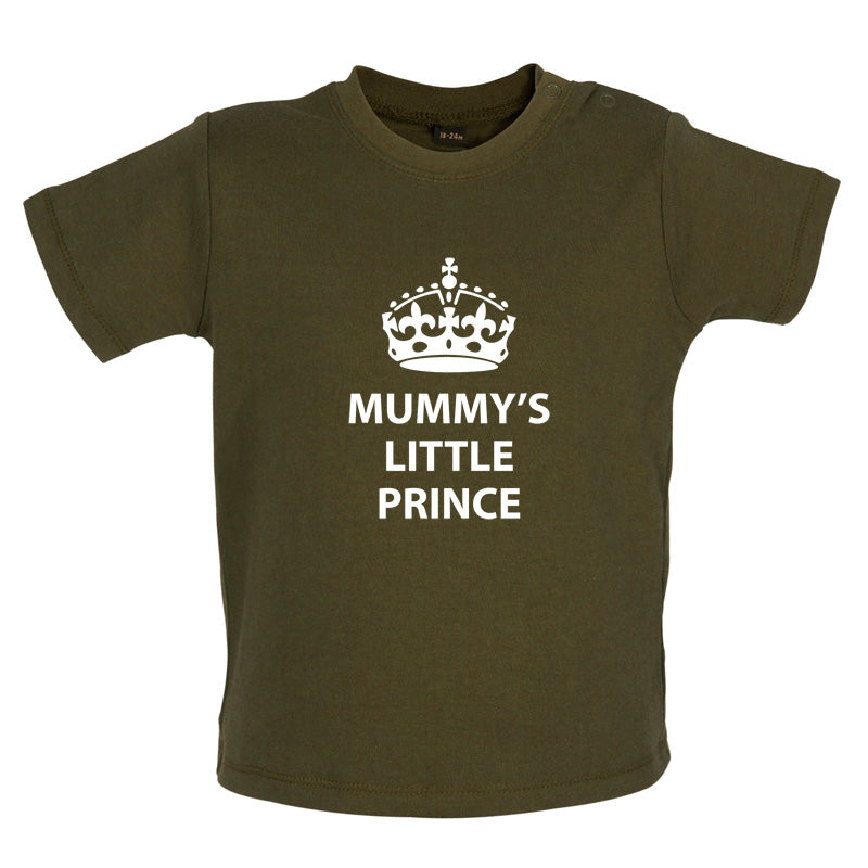 Mummy's Little Prince Baby T Shirt