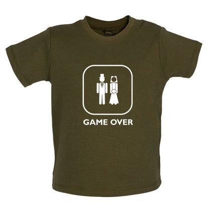 Game Over Wedding Baby T Shirt