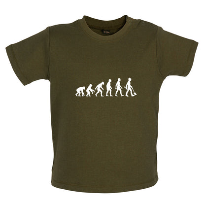 Evolution of Man Garden Baby T Shirt