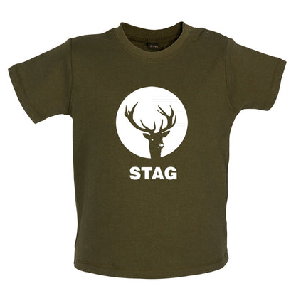 Stag Baby T Shirt