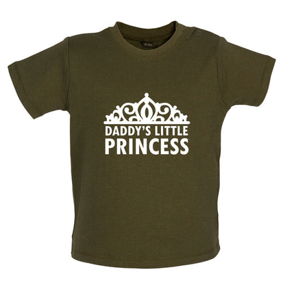 Daddy's Little Princess Baby T Shirt