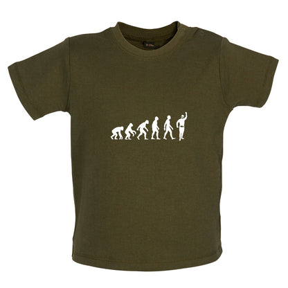 Evolution Of Man Mexican Wrestling Baby T Shirt