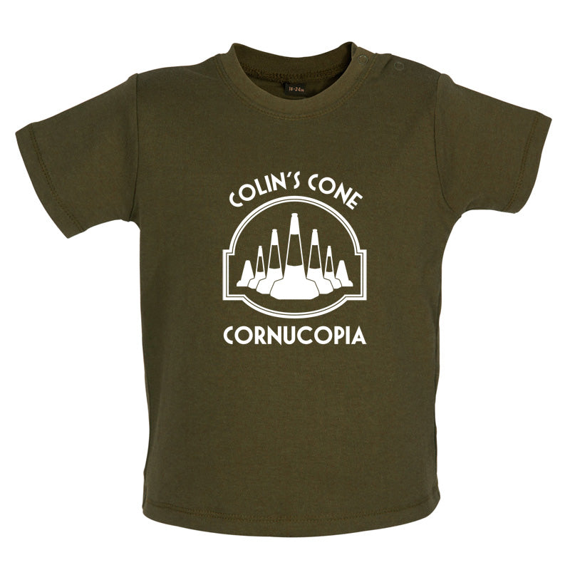 Colin's Cone Cornucopia Baby T Shirt