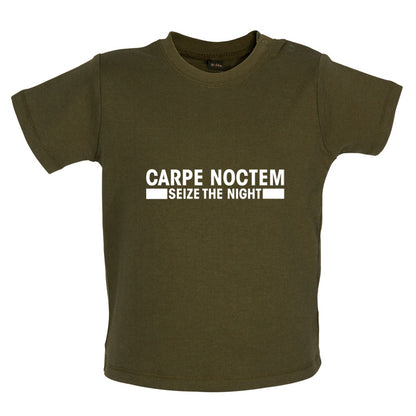 Carpe Noctem (Seize the Night) Baby T Shirt