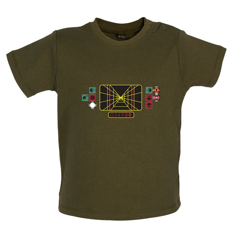 Trench Run Computer Baby T Shirt