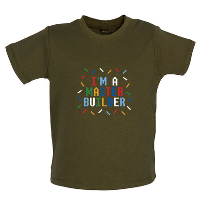 Master Builder Colour Baby T Shirt