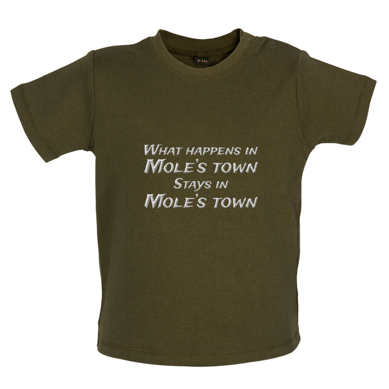 Moles Town Baby T Shirt