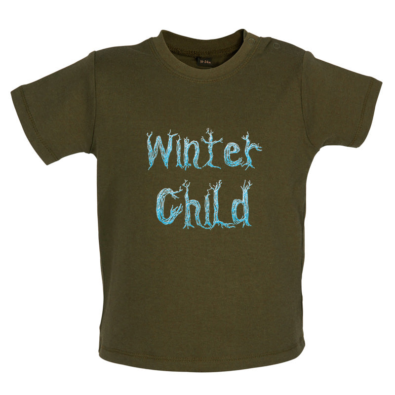 Winter Child Baby T Shirt