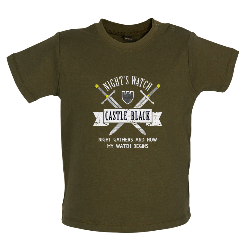 Nights Watch Castle Black Baby T Shirt