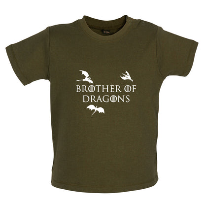 Brother Of Dragons Baby T Shirt