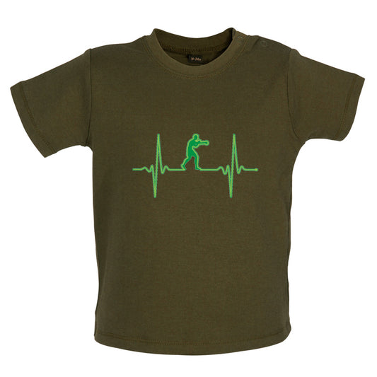 Heartbeat Boxing Baby T Shirt