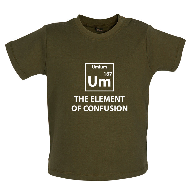 Umium The Element Of Confusion Baby T Shirt