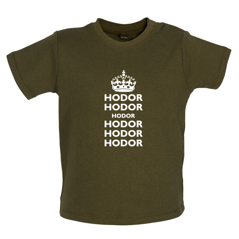 Hodor Hodor Hodor Baby T Shirt