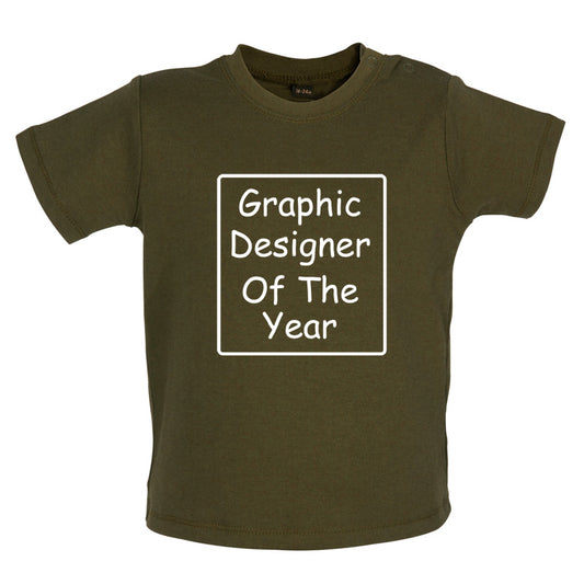 Graphic Designer of the Year Baby T Shirt