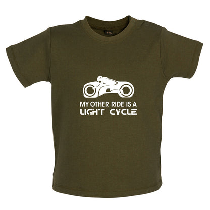 My Other Ride Is A Light Cycle Baby T Shirt