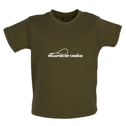 Weapon Of Choice Squash Baby T Shirt