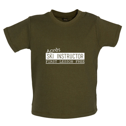 Apres Ski Instructor Baby T Shirt