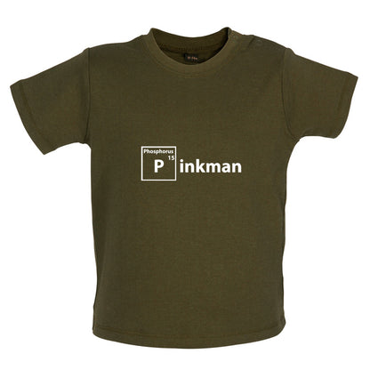 Pinkman Periodic Table Baby T Shirt