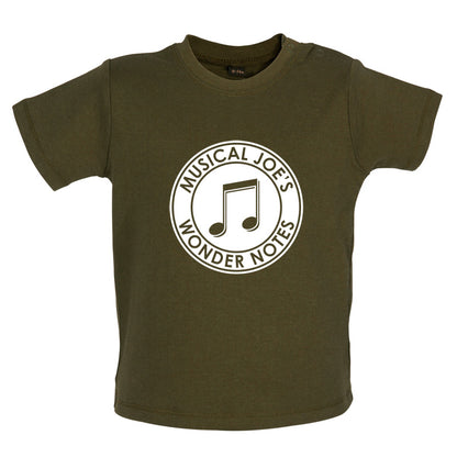 Musical Joe's Wonder Notes Baby T Shirt