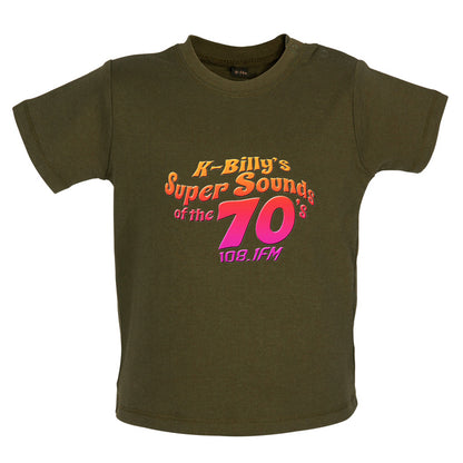 K-Billy's Super Sounds Of The 70's Baby T Shirt