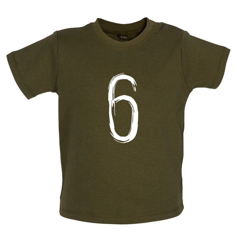 Paint Brush 6 Baby T Shirt