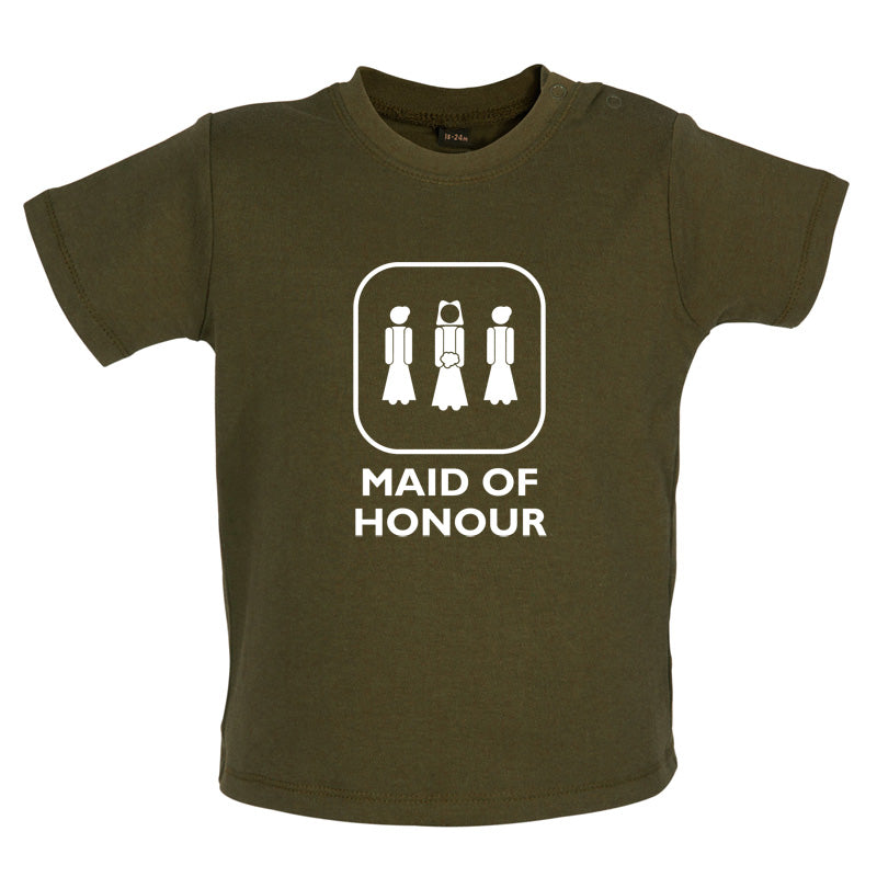 Maid of Honour Baby T Shirt