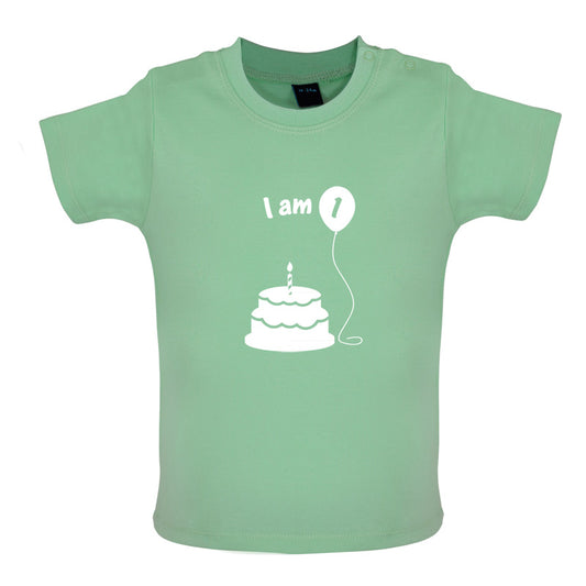 I Am 1 Baby Birthday T Shirt