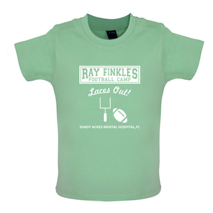 Ray Finkle's Football Camp Laces Out Baby T Shirt