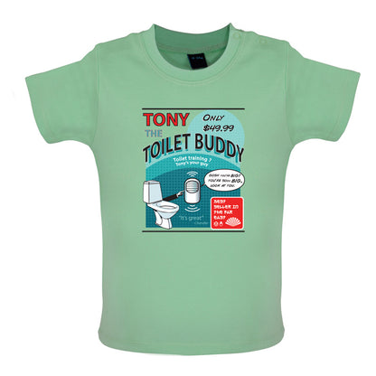 Tony the Talking Toilet Baby T Shirt