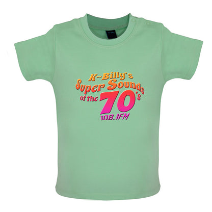 K-Billy's Super Sounds Of The 70's Baby T Shirt