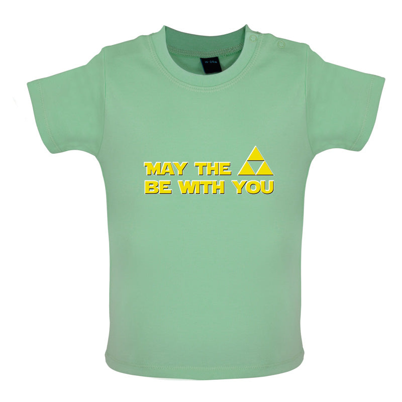 May The Triforce Be With You Baby T Shirt