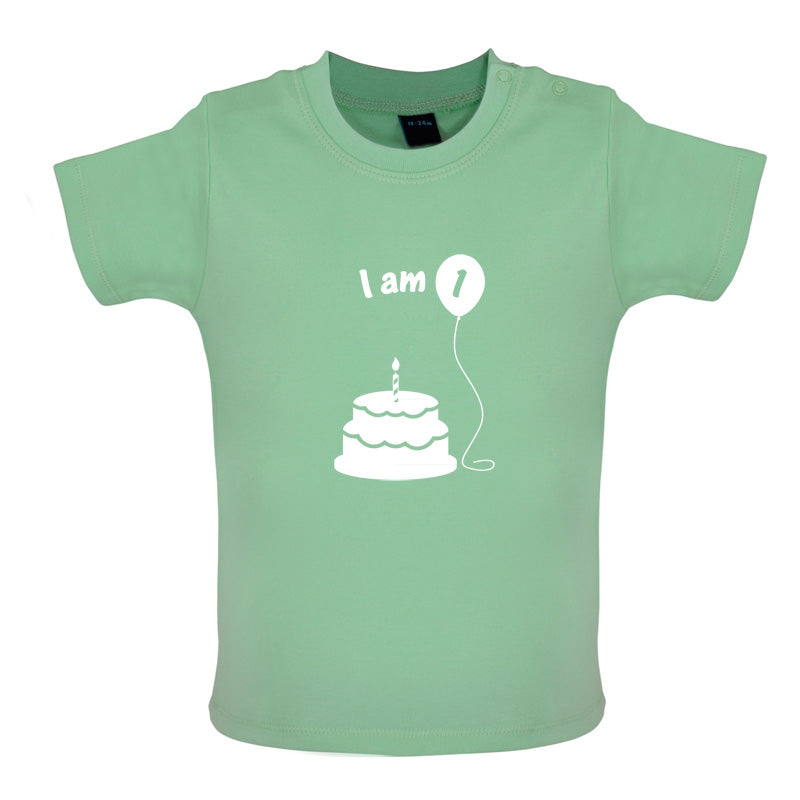 I Am 1 Baby Birthday T Shirt