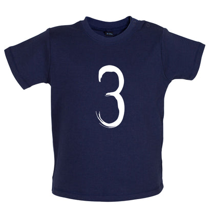 Paint Brush 3 Baby T Shirt