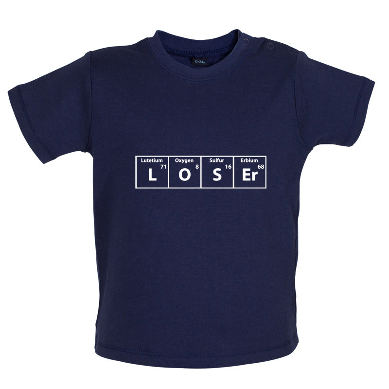 Loser Periodic Table Baby T Shirt