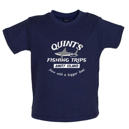 Quints Fishing Trips Baby T Shirt